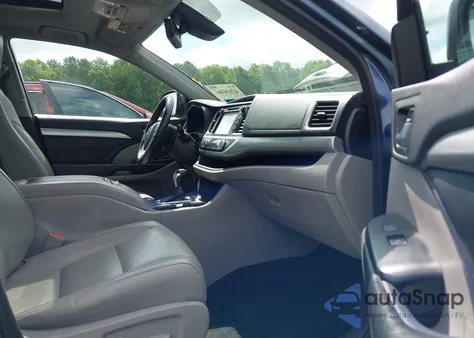 2017 Toyota Highlander Xle из США, поврежденный, VIN 5TDJZRFH0HS446783